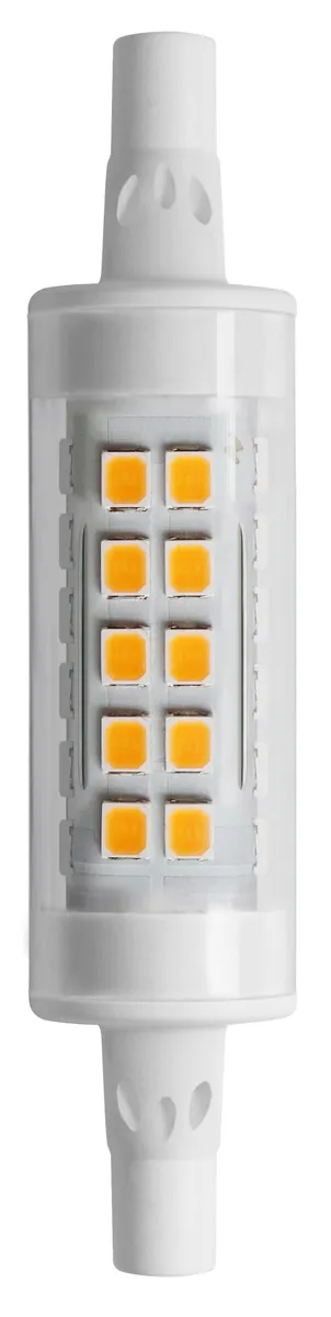 BLULAXA LED-SMD-Lampe, R7s, 7W, 3000K, EEK: E, 810lm, warmweiß, DIM, IP20, 78mm