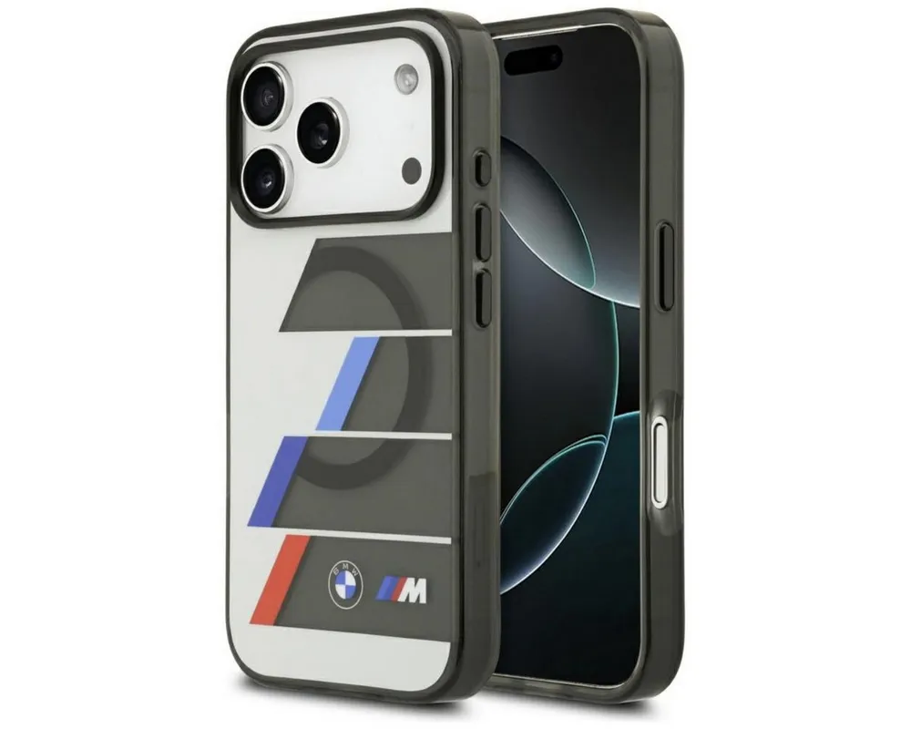 BMW Handyhülle Sportliches BMW M Case kompatibel mit iPhone 17 Pro Max 6.7, Magnetisch für sicheres Schnellladen und optimale Zubehörhaftung