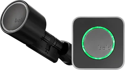 Bold Elite Smart Lock SX33 Schwarz + Bold Connect