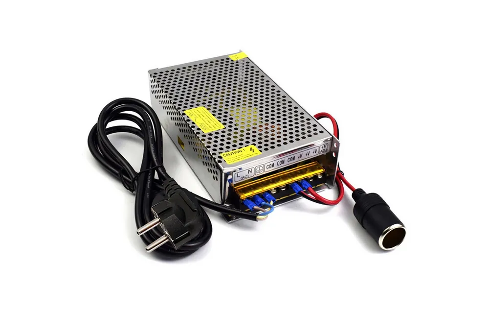 Bolwins A15C Bolwins AC/DC Schaltnetzteil Netzteil Adapter 230V / 12V 20A 240W AC/DC-Einbaunetzteil (AC 230V auf DC 12V Hohe Ausgangsleistung Überlastschutz)
