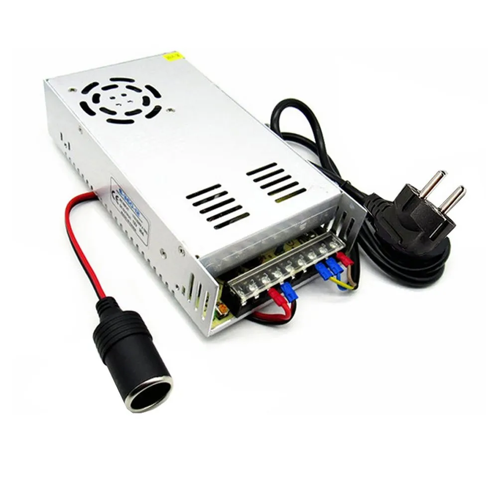 Bolwins F80C AC / DC Schaltnetzteil Netzteil Adapter 230V / 12V 40A 480W AC/DC-Einbaunetzteil (Mehrere Ausgänge, einstellbare Eingangsspannung (110V/230V)