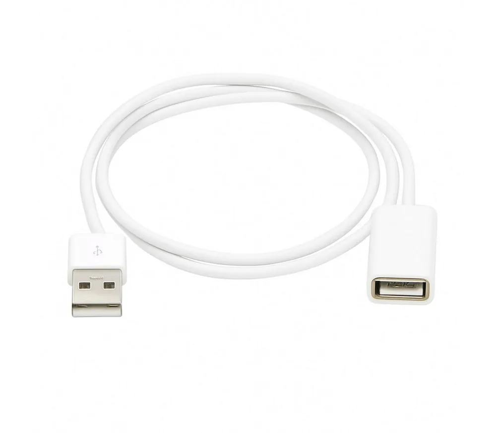 Bolwins G21 USB Verlängerung Kabel Adapter USB Verlängerungskabel USB 2.0 A 1m USB-Kabel, USB Typ-A Stecker, USB Typ-A Buchse (100 cm), USB 2.0, Plug & Play, Bis 480 Mbps