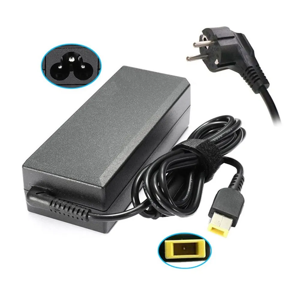 Bolwins K33C Netzteil Laptop passend f IBM Lenovo ThinkPad 20V 4,5A 90W 11*4mm Notebook-Netzteil (Temperaturschutz, Überstromschutz, Überladungsschutz)