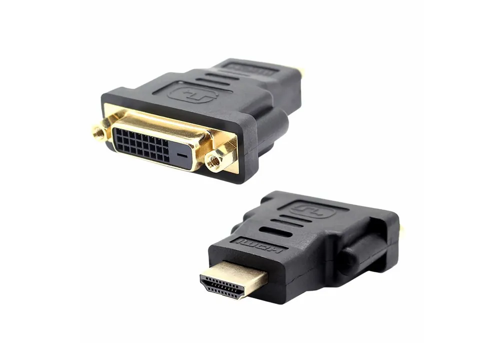 Bolwins Q29 HDMI zu DVI Adapter HDMI Stecker zu DVI Buchse 24+1 Adapter für PC Computer-Adapter HDMI Stecker zu DVI-I 24+1 Buchse, 0 cm, verlustfreie Signalübertragung, Plug & Play