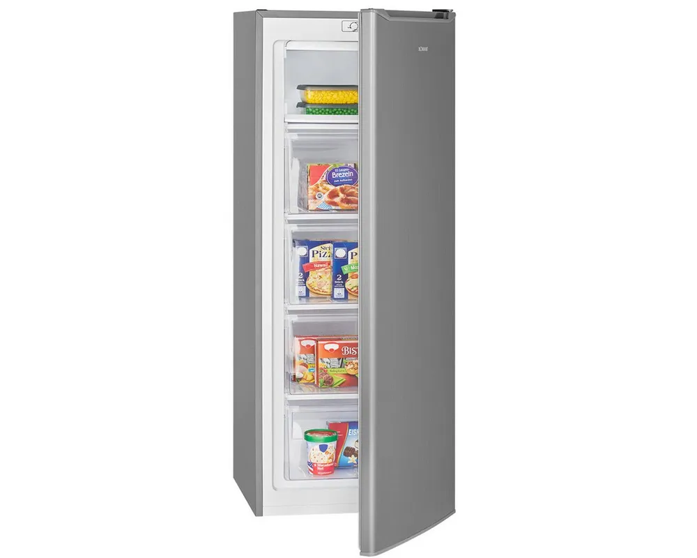 BOMANN Gefrierschrank GS 7364, 142.5 cm hoch, 54.5 cm breit, Gefrierschrank 143cm, 4 Sterne-Gefrierfach