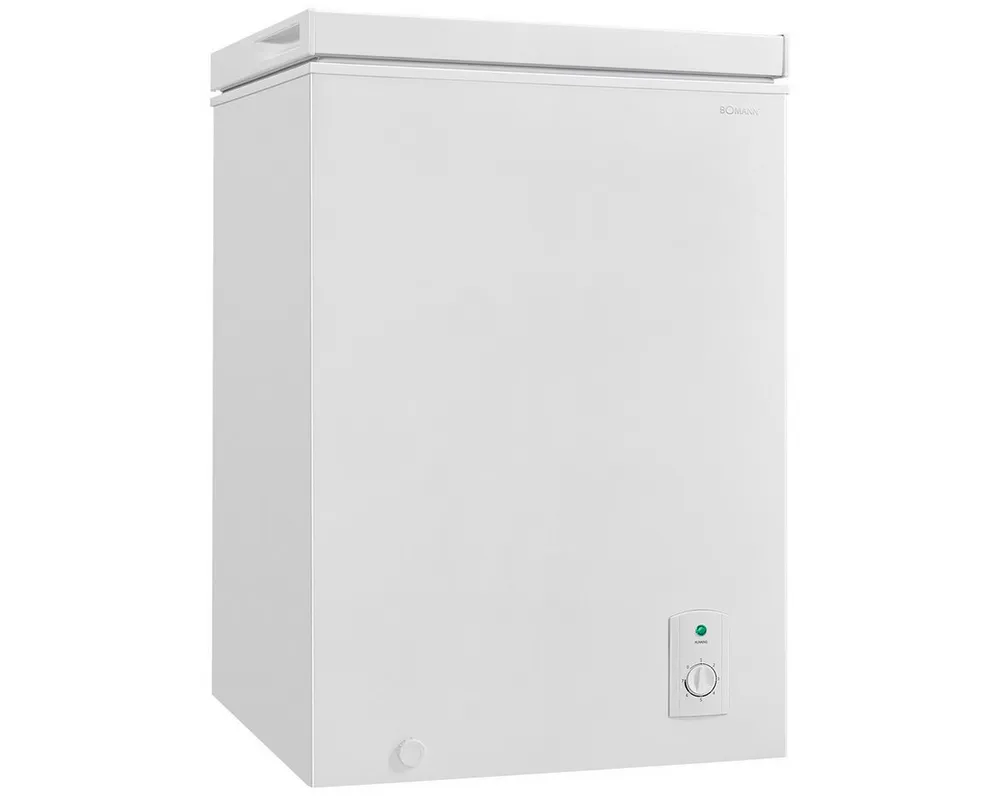 BOMANN Gefriertruhe GT 7355, 54.5 cm breit, 100 l, Gefriertruhe 100L, Tiefkühltruhe leise