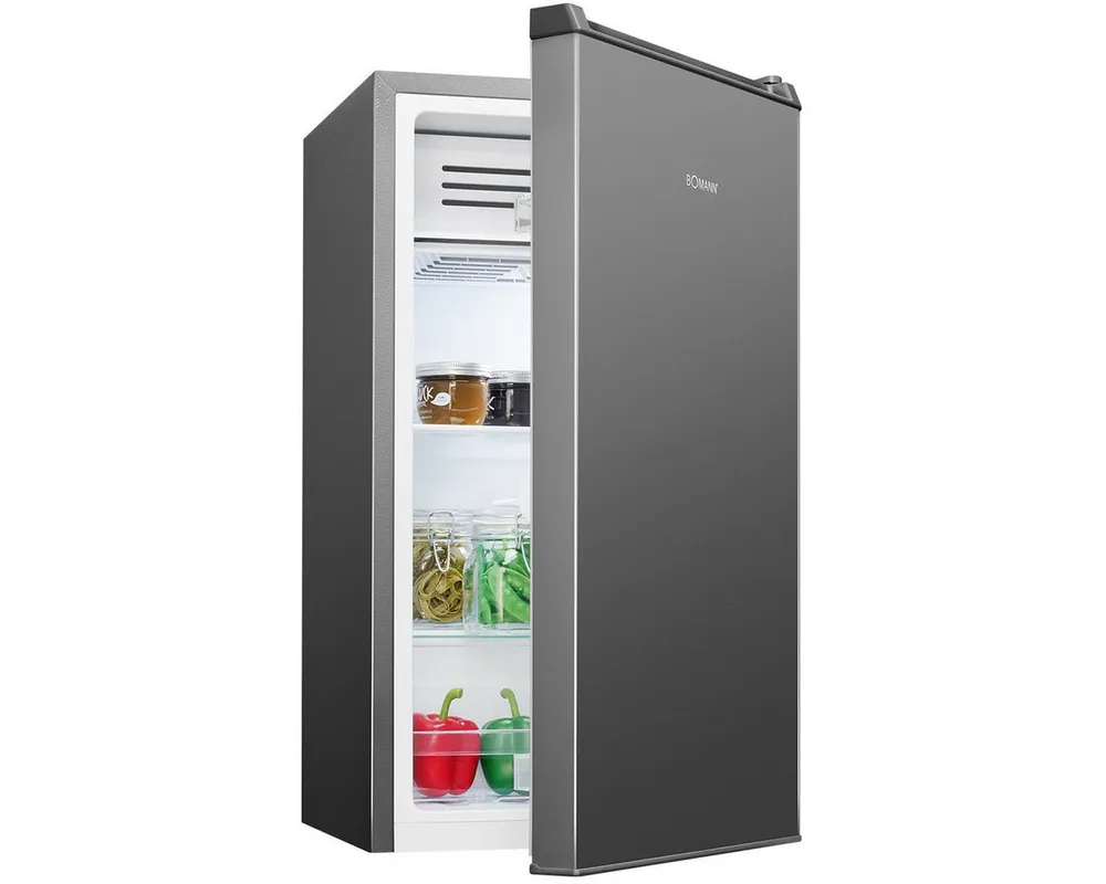 BOMANN Kühlschrank KS 7257, 85 cm hoch, 44.6 cm breit, Kühlschrank klein mit Frostfach, 83 Liter