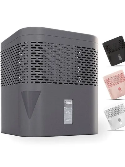 BonAura Luftentfeuchter ohne Strom, für 36 m³ Räume, 450g Granulat, Schutz gegen Schimmel und muffige Gerüche