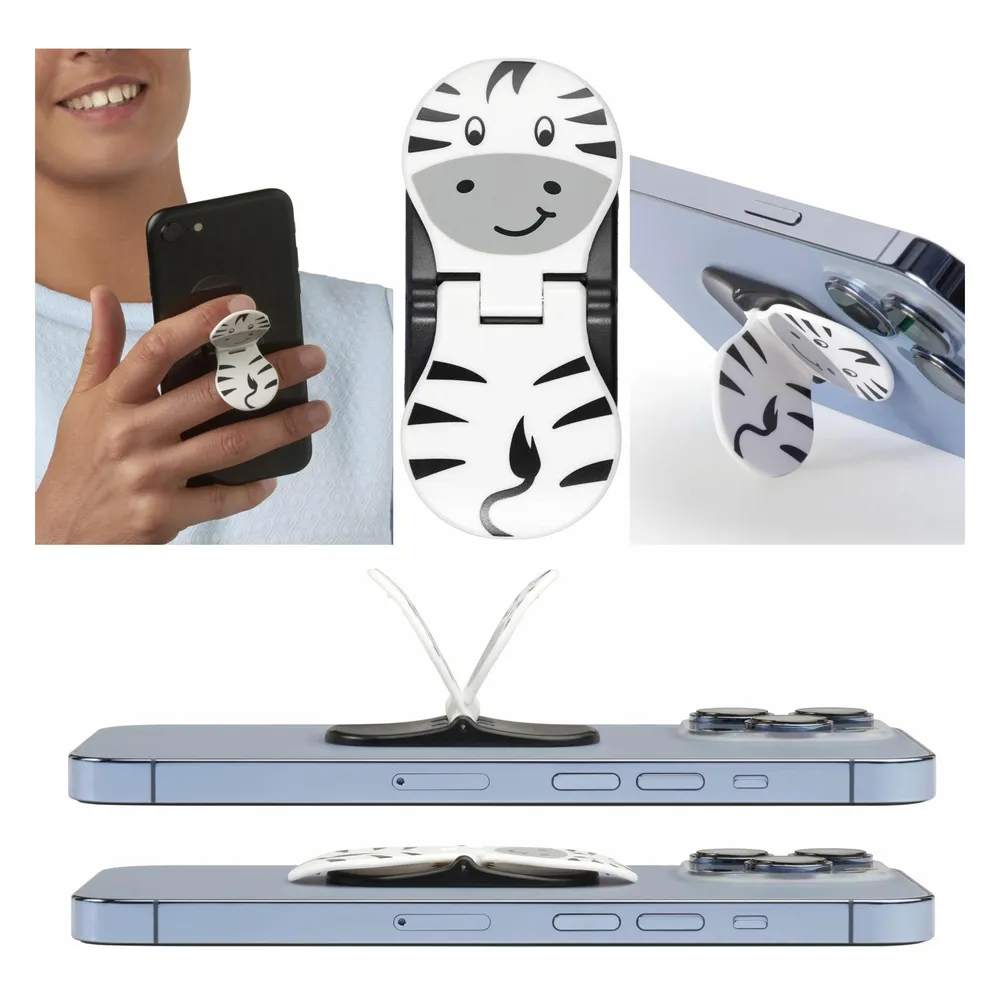 Bookchair zipgrips Zebra 2 in 1 Handy-Griff & A