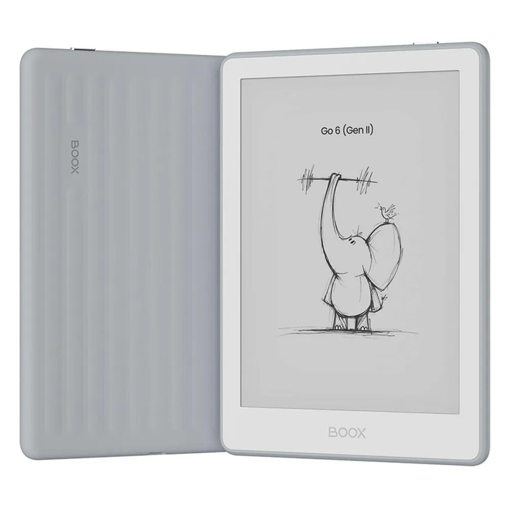 E-Book BOOX Go 6 Gen II WiFi Bluetooth 6" 32GB Stone mit Stylus Pen