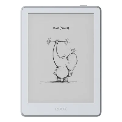 E-Book BOOX Go 6 Gen II WiFi Bluetooth 6" 32GB Stone mit Stylus Pen