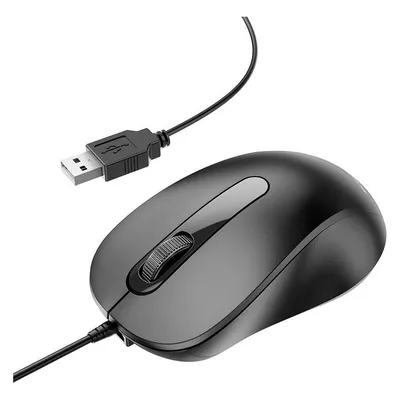 Borofone Universelle Kabelgebundene Business Maus Schwarz