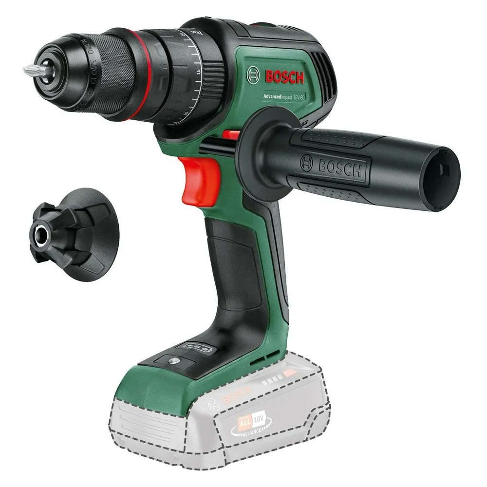 Bosch AdvancedImpact 18V-80 QuickSnap (ohne Akku)