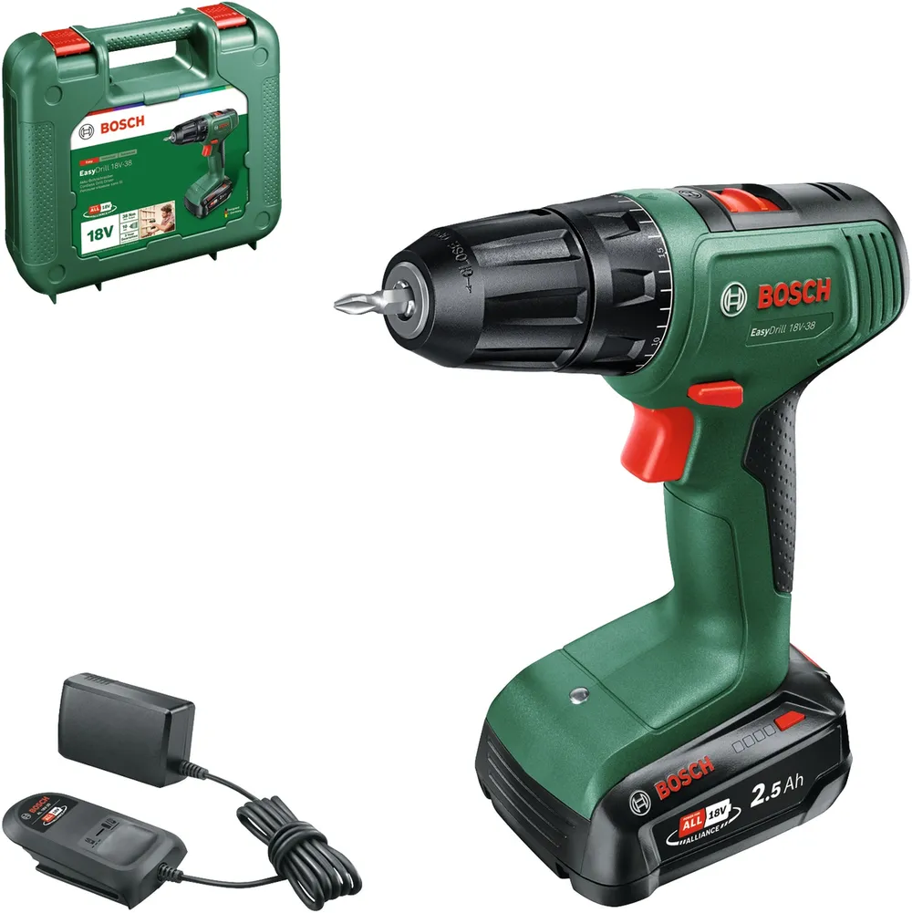 BOSCH Akku-Bohrschrauber Easy Drill, 18V-38