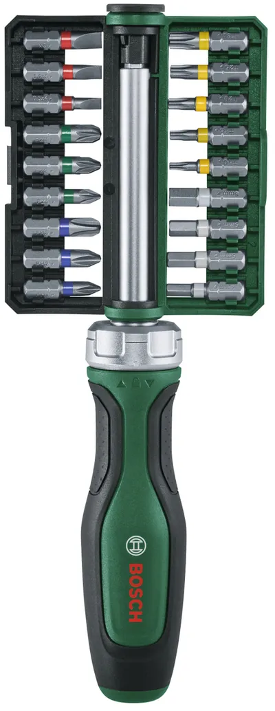 BOSCH Bit-Ratschenschraubendreher-Set
