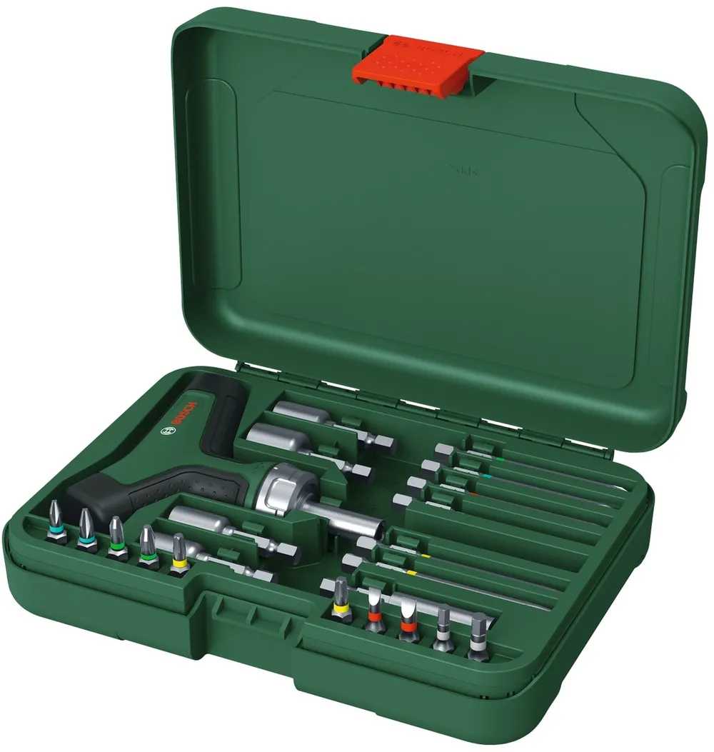 BOSCH Bit-Ratschenschraubendreher-Set