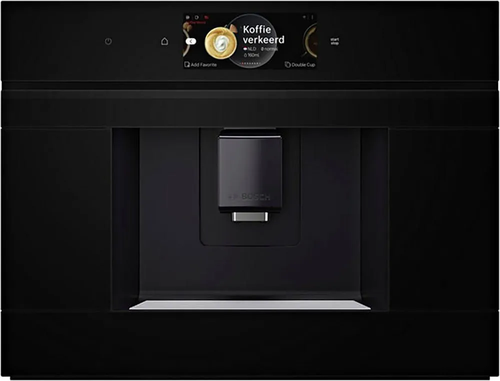 BOSCH Einbau-Kaffeevollautomat CTL7181B0, Touchdisplay & Aroma Select für Kaffeegenuss nach Ihrem Geschmack.