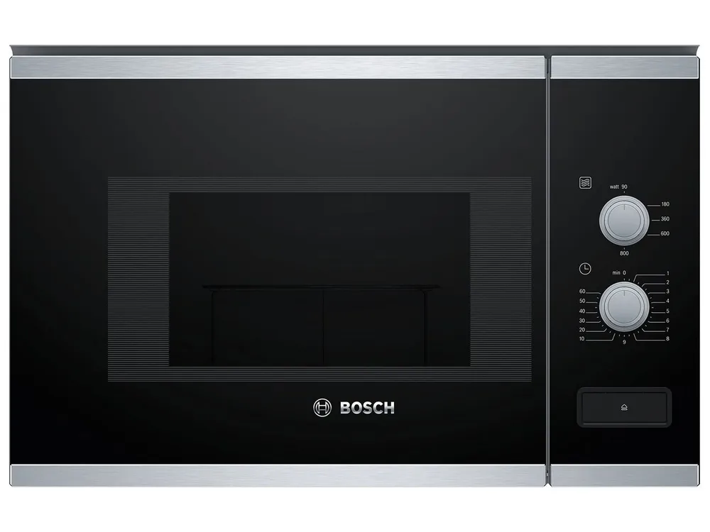 BOSCH Einbau-Mikrowelle, Mikrowelle, Einfache Handhabung in schickem Design