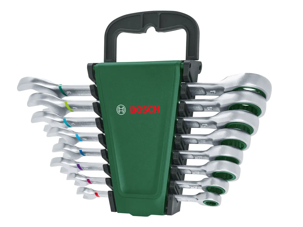 BOSCH Gabel-Ratschenring-Schlüsselssatz