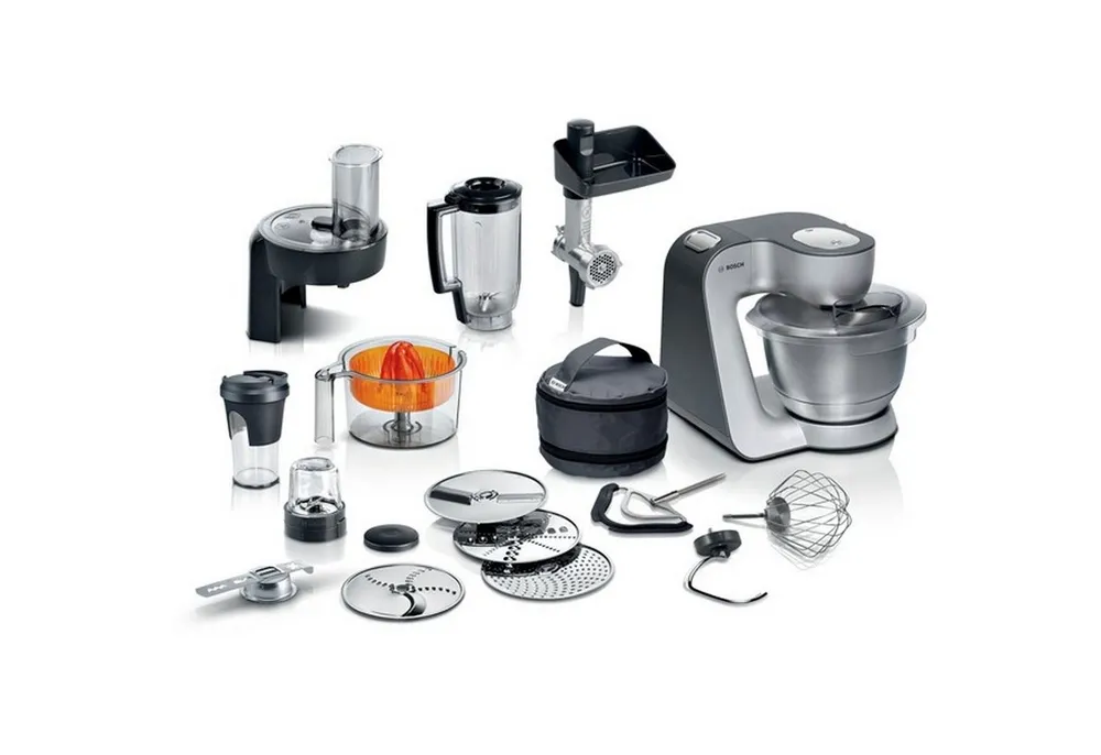 BOSCH Küchenmaschine MUM 59 S81 DE, Leistungsstark, vielseitig programmierbar mit umfangreichem Zubehör