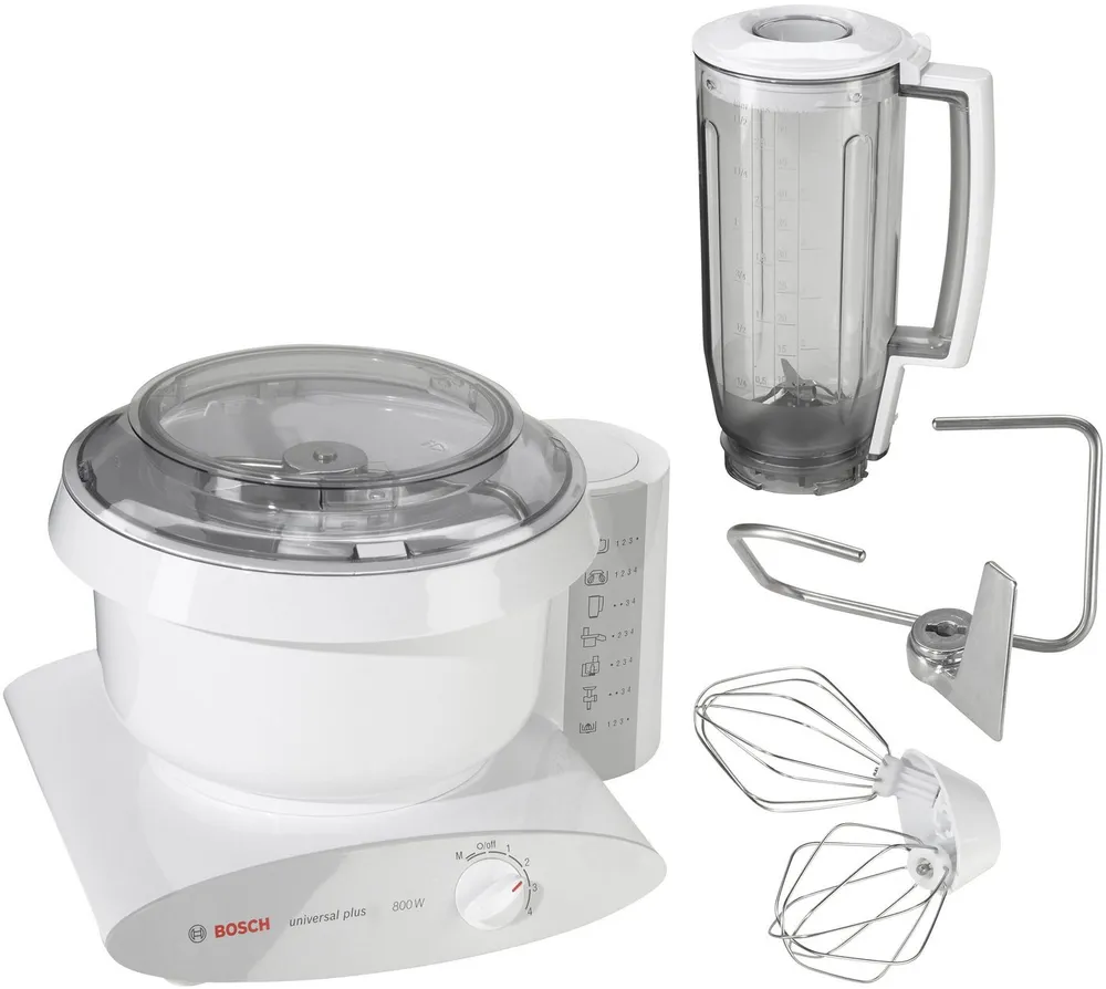 BOSCH Küchenmaschine Universal Plus MUM6 N11, 800 W, 6,2 l Schüssel
