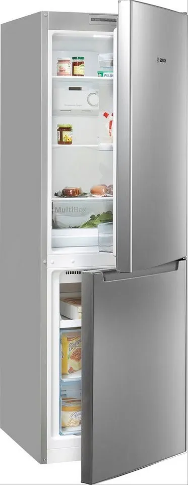 BOSCH Kühl-/Gefrierkombination Serie 2 KGN33NLEB, 176 cm hoch, 60 cm breit