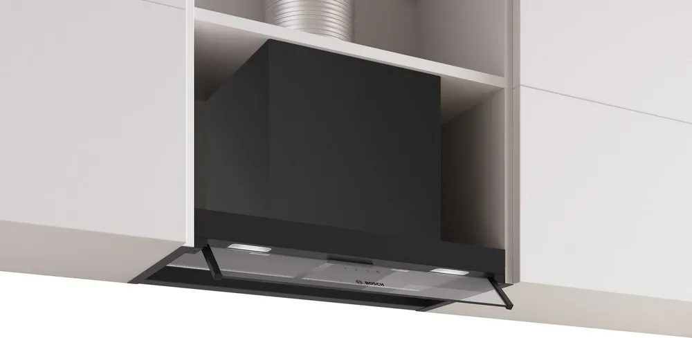 BOSCH Lüfterbaustein DBB65CC60 Serie Serie 4 DBB65CC60, Langlebiges Dual Filtersystem & maximaler Stauraum für mehr Platz