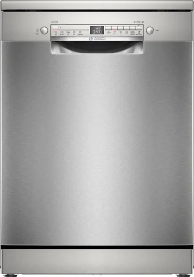 BOSCH Standgeschirrspüler Serie 2 SMS2HVI06E, 14 Maßgedecke, Flexibilität in der dritten Beladungsebene dank VarioSchublade