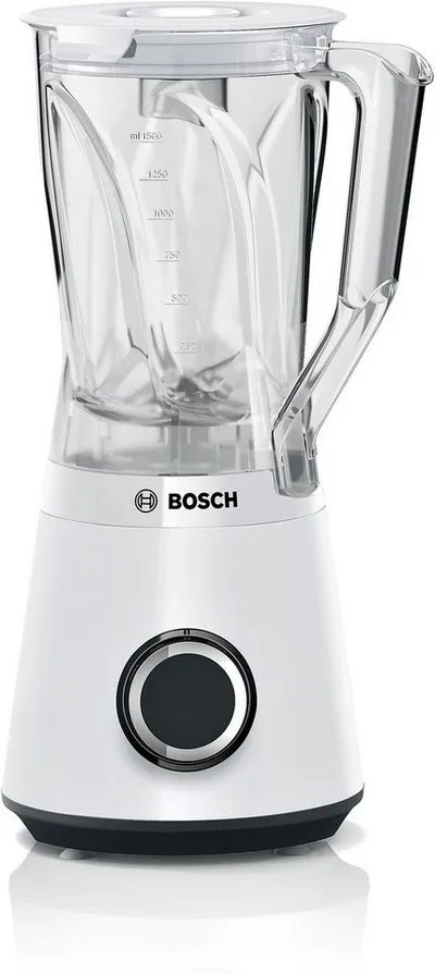 BOSCH Standmixer VitaPower Serie 4 MMB6141W, Powermixer, 30.000 rpm, weiß, 1200 W, 1,5l Tritan-Mixbehälter, Edelstahlklingen, spülm.feste Teile