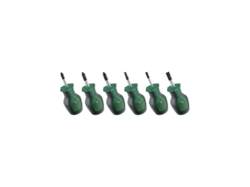BOSCH Stubby Schraubendreher Set