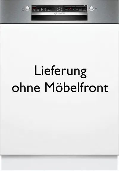 BOSCH teilintegrierbarer Geschirrspüler Serie 2 SMI2HVS02E, 14 Maßgedecke, Flexibilität dank VarioSchublade & höhenverstellbarer Oberkorb