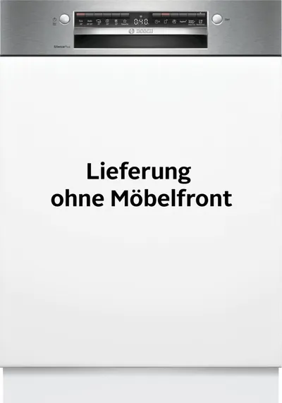 BOSCH teilintegrierbarer Geschirrspüler Serie 4 SMI4EVS09E, 14 Maßgedecke, Autom. Türöffnung gegen Kondenswasser, VarioFlex-Körbe & Schublade