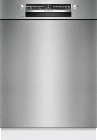 BOSCH Unterbaugeschirrspüler Serie 2 SMU2HVS06E, 14 Maßgedecke, Smarter Smart Start & flexibler, höhenverstellbarer Rackmatic-Korb