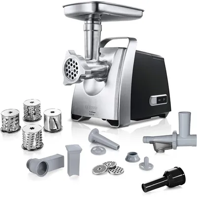 Bosch MFW68660 Fleischwolf 800 W Schwarz, Chrom
