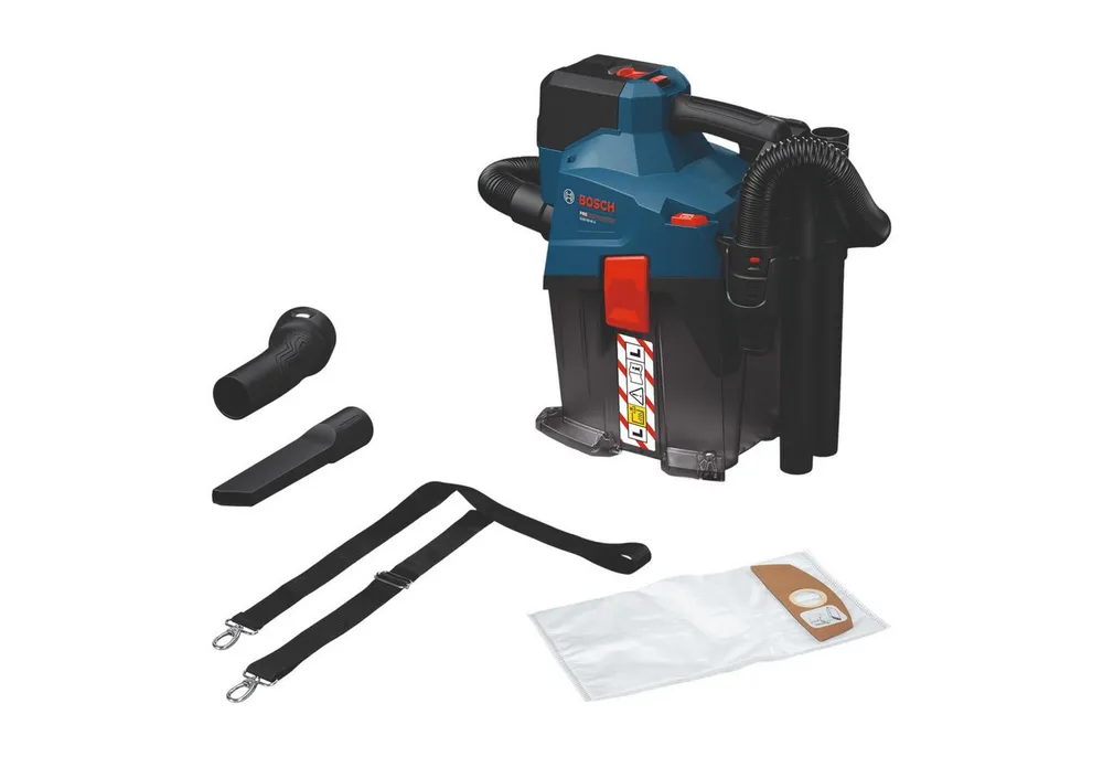 Bosch Professional Akku-Handstaubsauger GAS 18V-6L S Akku Staubsauger 18 V 6 l Staubklasse L (06019K2100)