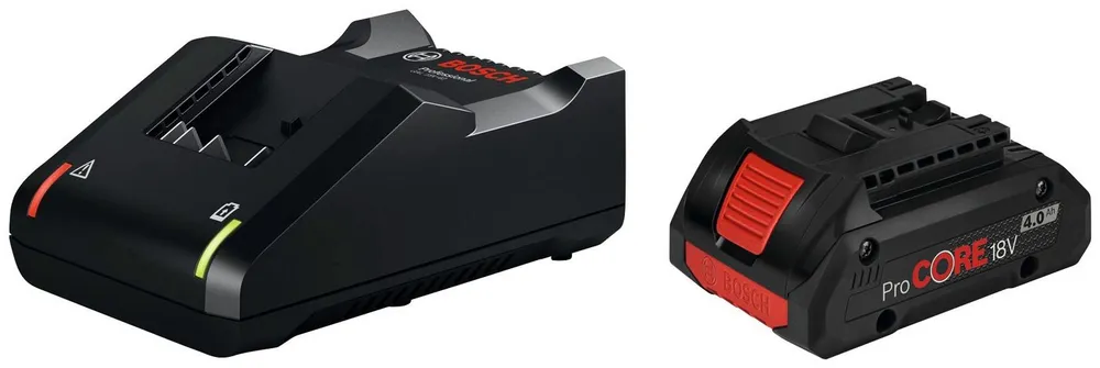 Bosch Professional Akku Starter-Set, 18 V, 4 Ah, inkl. Schnellladegerät