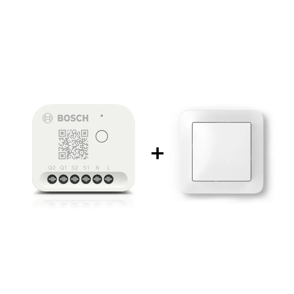 Bosch Smart Home Licht-/Rolladensteuerung II + Wandschalter für smarte Aktoren