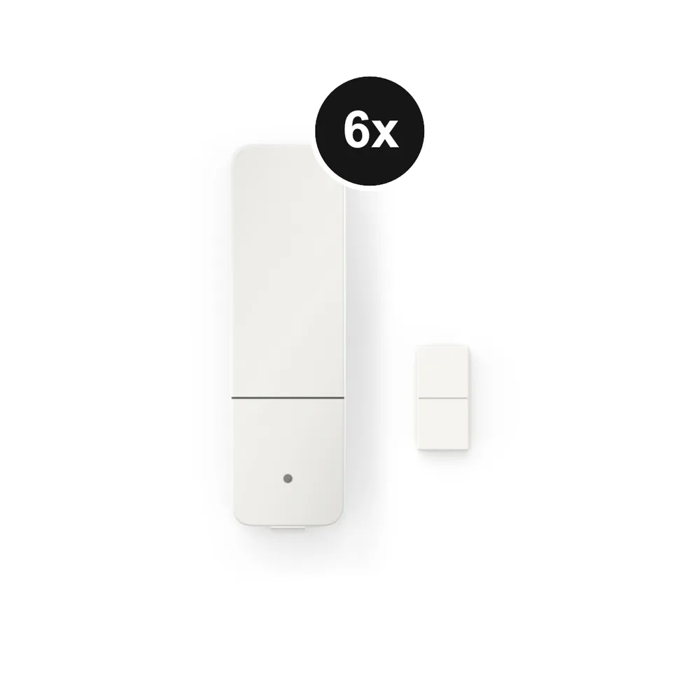 Bosch Smart Home Tür-/Fensterkontakt II [+M] - 6er-Set - Weiß