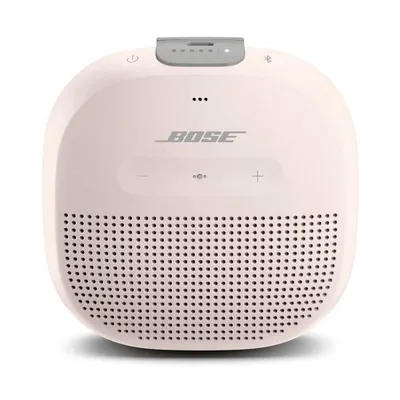 Tragbarer Bluetooth-Lautsprecher Bose SoundLink Micro weiß Rauchweiß