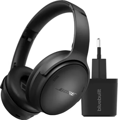 Bose QuietComfort Headphones Schwarz + Ladegerät