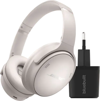 Bose QuietComfort Headphones Weiß + Ladegerät