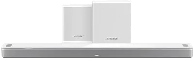 Bose Smart Ultra Soundbar Weiß + Bose Surround-Lautsprecher Weiß