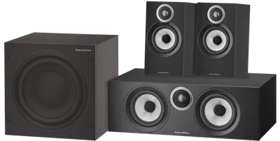 Bowers & Wilkins HTM6 S3 + 607 S3 + ASW608 Schwarz
