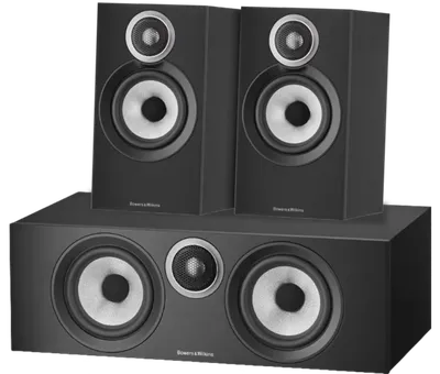 Bowers & Wilkins HTM6 S3 + 607 S3 (Paar) Schwarz