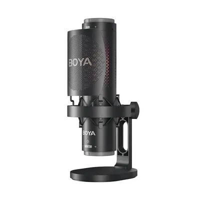 Mikrofon BOYA K9 USB-C Supercardioid Omnidirektional RGB mit Antipop