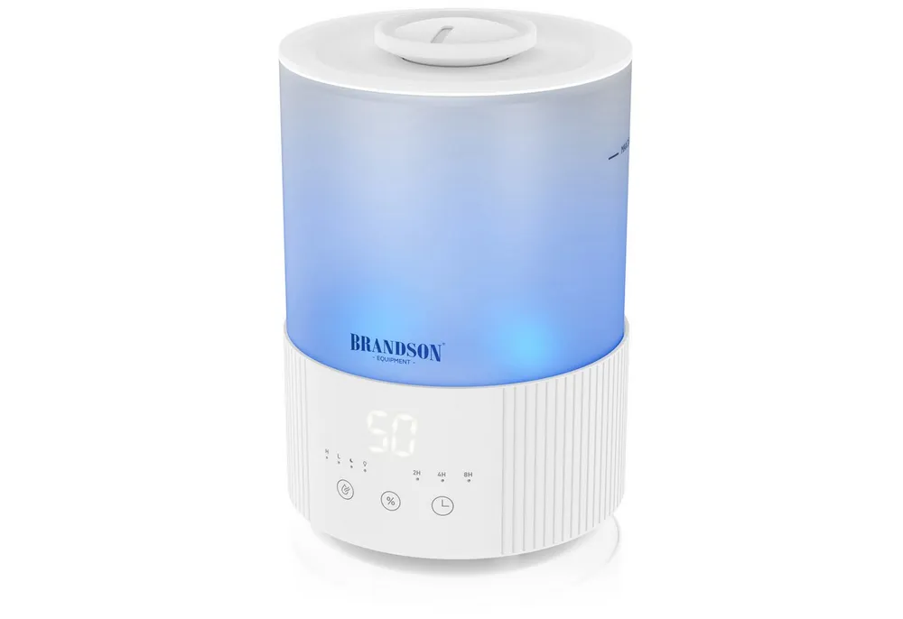 Brandson Luftbefeuchter Aroma Diffuser 2,5 L mit RGB-Farbwechsel