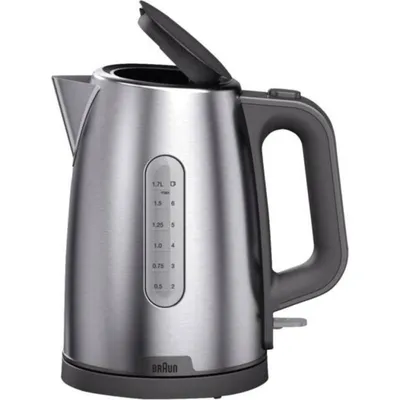 Wasserkocher Braun WK 1500 GY 1,7 L 2200 W Grau Edelstahl