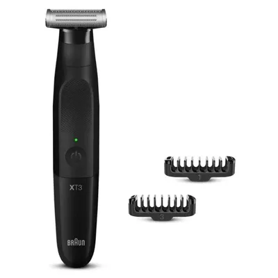 Bodygroomer Braun Series X XT3100 Kabellos 45min Nass- und Trockenrasur 3 Aufsteckkämme Flexible Klinge