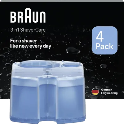 Braun Clean & Renew Ersatzkartuschen CCR 4 Stück