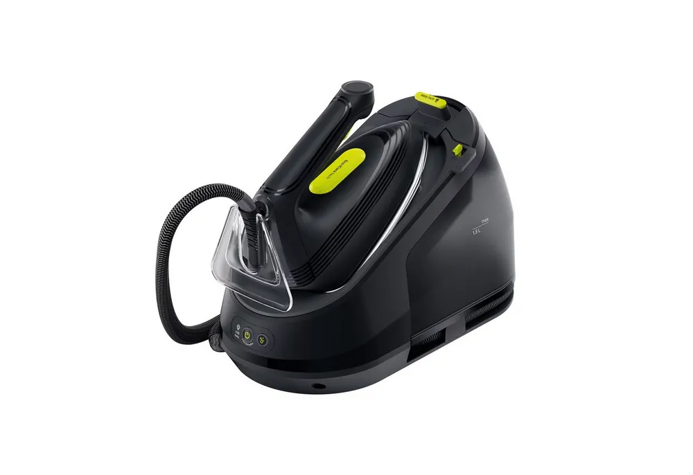 Braun Dampfbügelstation CareStyle 3 IS 3257 BK - 7,5 bar, 500 g Dampfstoß, 1,8 l Wassertank, 1800 ml Wassertank, 130 g Dampfmenge, EloxalPlus Bügelsohle, Easy CalcClean Entkalkung